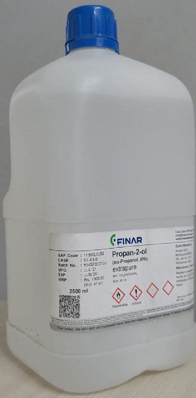 Isopropyl Alcohol Form Liquid At Best Price In Ahmedabad ID 6447782