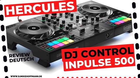 Hercules DJ Control Inpulse 500 DJ Controller Review Hercules 500