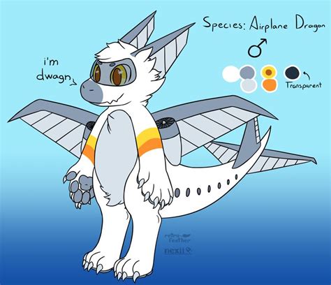 Adopt Libellule The Airplane Dragon By Syvies On Itaku