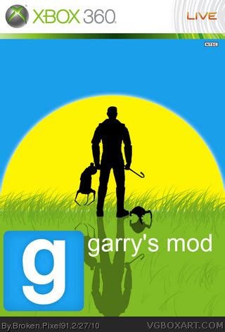 Garry's Mod Xbox 360 Box Art Cover by Broken Pixel91