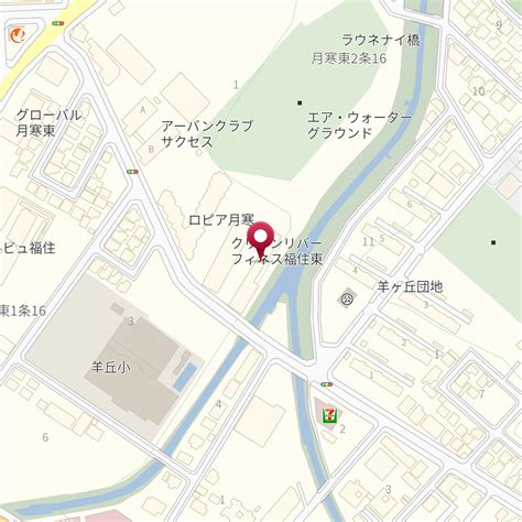 北海道札幌市豊平区月寒東2条16－1－70 の地図 Mapfan