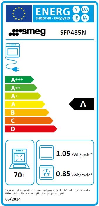 Four Encastrable Pyrolyse SMEG SFP485N Pas Cher UBALDI