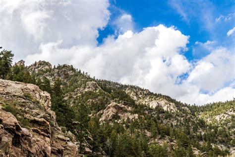 San Isabel National Forest Rocky Mountain Views In Colorado Stock Photo