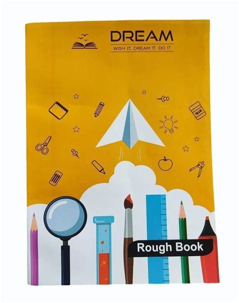 Laminated Paper Cover Perfect Bound Yellow Dream A Size Rough Notebook