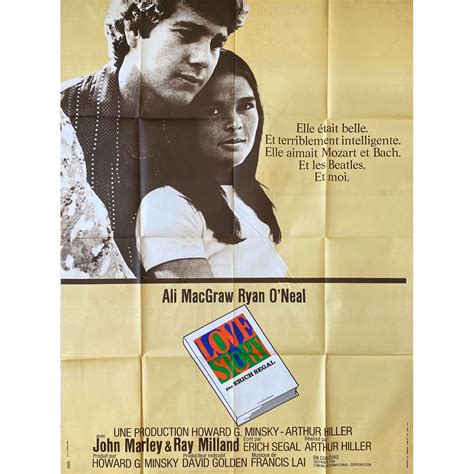 LOVE STORY French Movie Poster - 47x63 in. - 1970