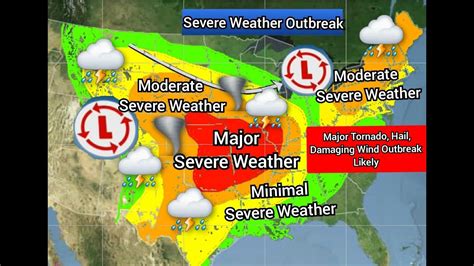 Upcoming Major Severe Weather Outbreak Youtube