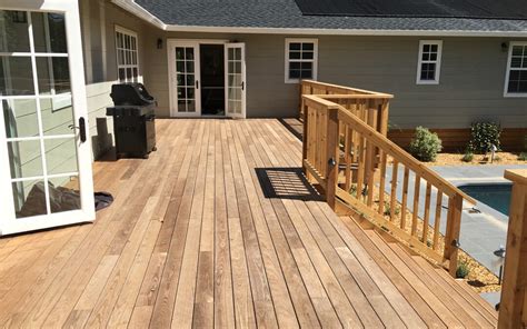 Thermally Modified Wood Deck In Glen Ellen Ca Deck Supply Warehouse