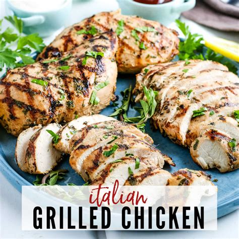 Italian Grilled Chicken A Reinvented Mom