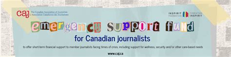 Emergency Support Fund For Canadian Journalists Underscores The Duty Of