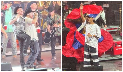 grupo firme wows houston fans   hour show  billie eilish