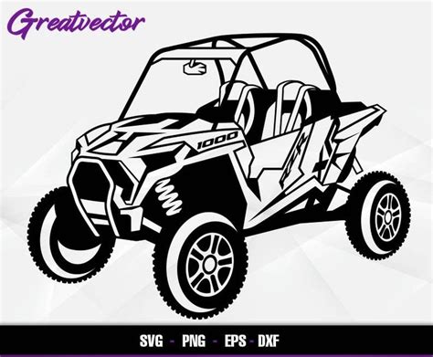 Rzr Xp 1000 EPS SVG PNG Dxf Vector Art Etsy Svg Dxf Rzr