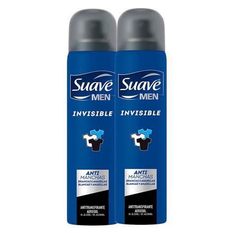 Desodorante Suave Men Invisible Aerosol Antitranspirante H Ml Kit