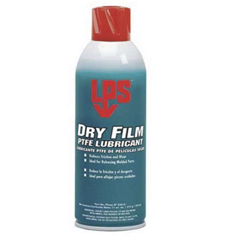 Lps Dry Film Silicone Lubricant Clear Oz Aerosol Can