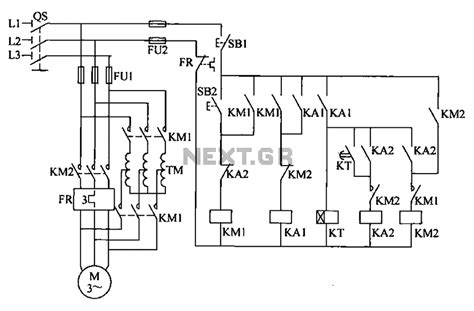 Auto Transformer Starter Control Wiring Diagram Wiring Diagram