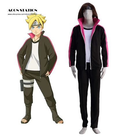 Boruto Naruto The Movie Naruto Uzumaki Boruto Cosplay Costume And