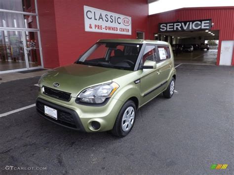 2013 Alien Green Kia Soul 16 74786963 Car Color