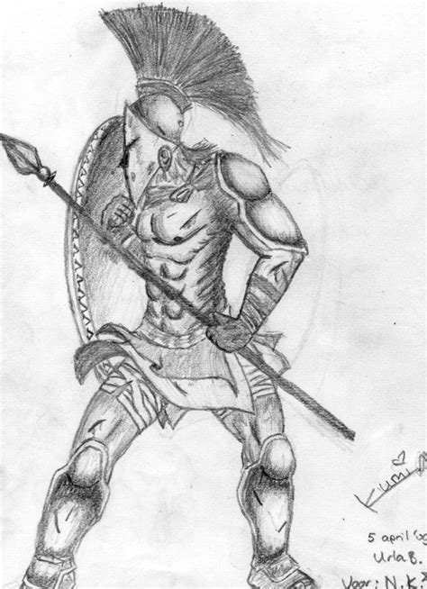 Gladiator Sketch At Explore Collection Of