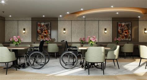 Warm and Functional Design for Assisted Living Facilities