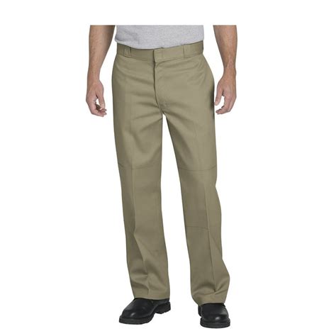 Buy Dickies Men S Loose Fit Double Knee Twill Work Pant Khaki Mydeal