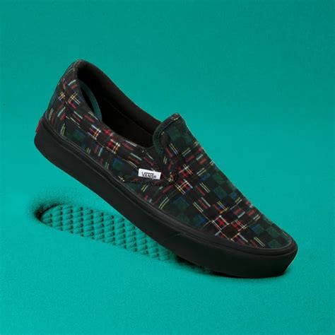 Zapatillas Plaid Check Comfycush Slip On Vans Tienda Oficial