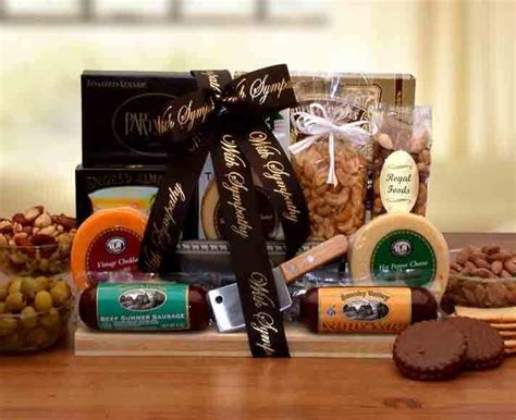 With Sympathy Gift Basket