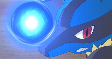 Lucario Use Aura Sphere By Yingcartoonman On Deviantart