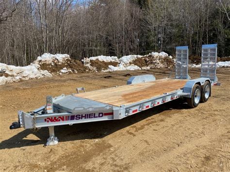 2024 N And N Trailers Shield 16K Galvanized 7x20 Equipment Trailer W