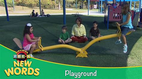 Playground New Words Kidvision Pre K Youtube