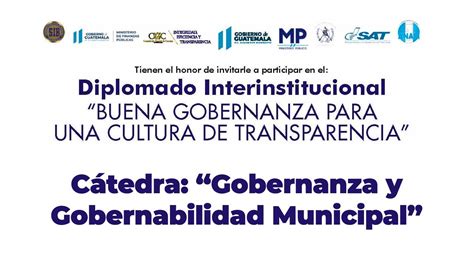 Gobernanza Y Gobernabilidad Municipal YouTube