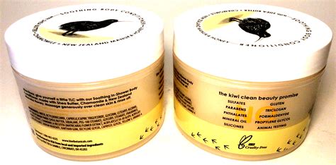 2 Pack Kiwi Botanicals Body Conditioner Manuka Honey Chamomile