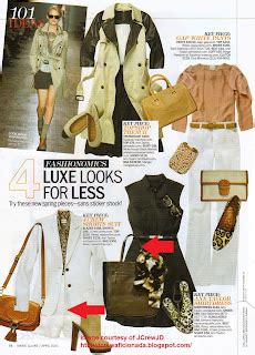 J Crew Aficionada J Crew Spotted In Marie Claire