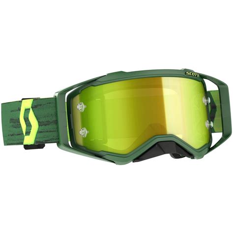 Scott Goggle Prospect Green Yellow Yellow Chrome Works Maciag Offroad