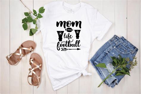 Mom Life Football Svg Graphic By Creativeart Creative Fabrica