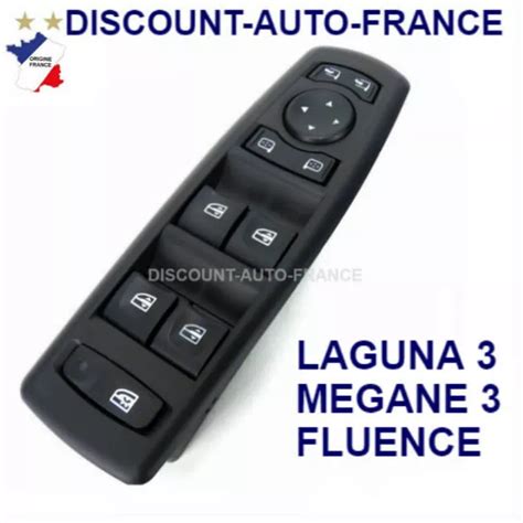 Interrupteur De Leve Vitre Lectrique Commande Renault Fluence Megane