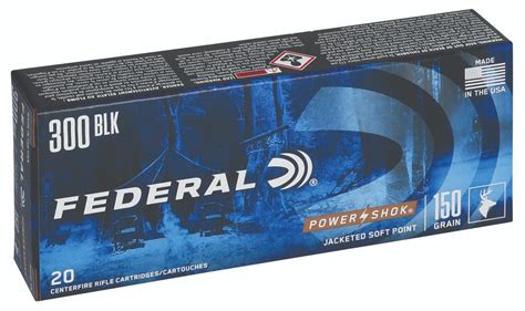 Federal Power Shok 300 Blk Guns N Gear