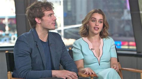 Sam Claflin And Emilia Clarke Talk Me Before You Good Morning America