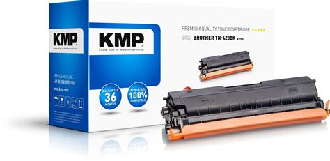 Kmp Toner Cartridge Replaced Brother Tn 423bk Tn423bk Compatible Black