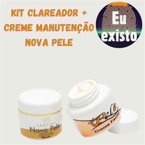 Creme Clareador Nova Pele Creme De Manuten O Melasma Submarino