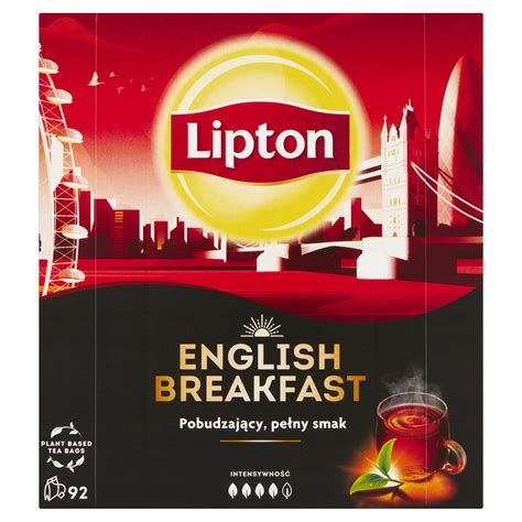 Herbata Czarna Ekspresowa Lipton English Breakfast Torebki G