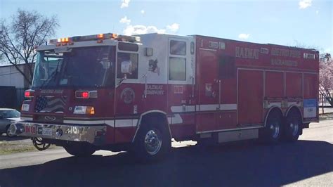 Sacramento Metropolitan Fire District Engine 109 Hazmat 109 And