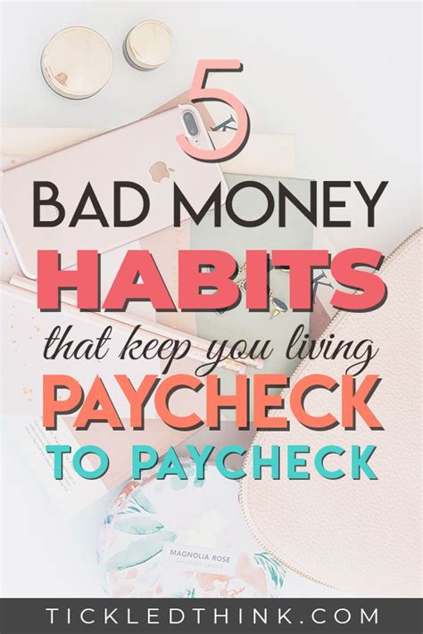 5 Surprising Reasons Why You’re Still Living Paycheck To Paycheck Personal Finance Lessons