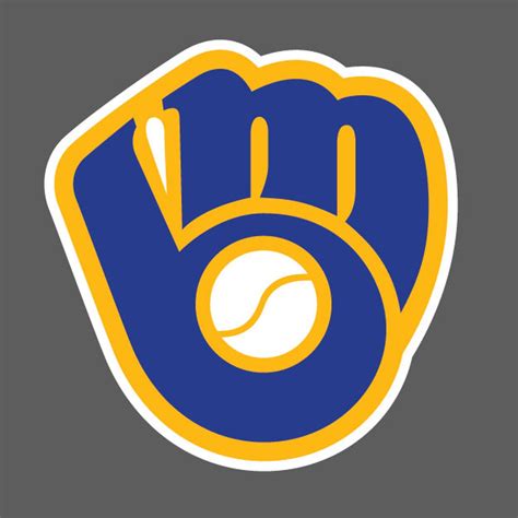 Milwaukee Brewers Wisconsin Vintage Logo 1978 1993 Sticker Etsy