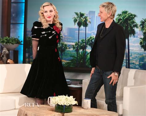 Madonna In Schiaparelli Couture - The Ellen DeGeneres Show - Red Carpet ...