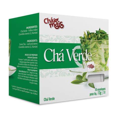 Ch Verde Camellia Sinensis L Kuntze Ch Mais Sach S Submarino