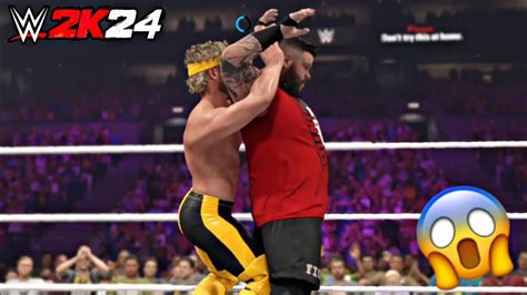 WWE 2K24 Logan Paul Vs Kevin Owens US Title Championship Match