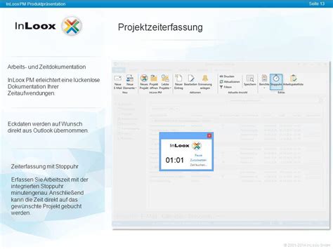 InLoox PM 8 für Outlook Produktpräsentation ppt herunterladen