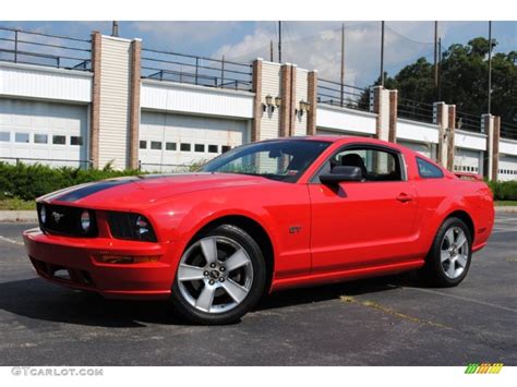 2006 Torch Red Ford Mustang Gt Premium Coupe 53981770