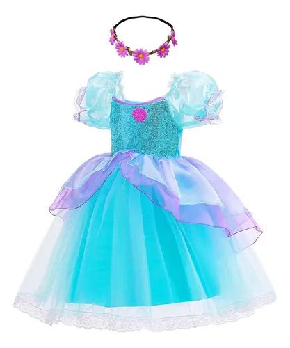 Escala De Acabado Para Fiesta Vestido De Princesa Ariel Con Meses