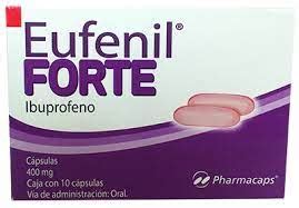 EUFENIL FORTE Ibuprofeno 400 Mg C 10 Capsulas Distribuidora Puebla