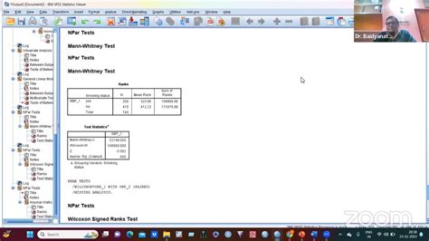 Practical Training In Univariate And Bivariate Analysis With Spss Live